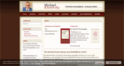 Desktop Screenshot of michael-klonovsky.de