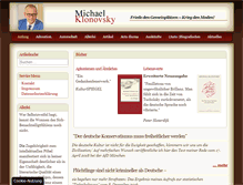 Tablet Screenshot of michael-klonovsky.de